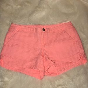 Lilly Pulitzer Coral Shorts
